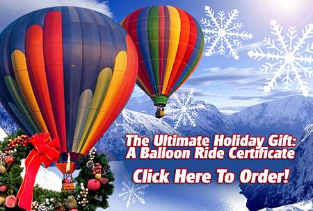 Hot Air Balloon Rides in NJ, PA & NY, Gift Certificates Available